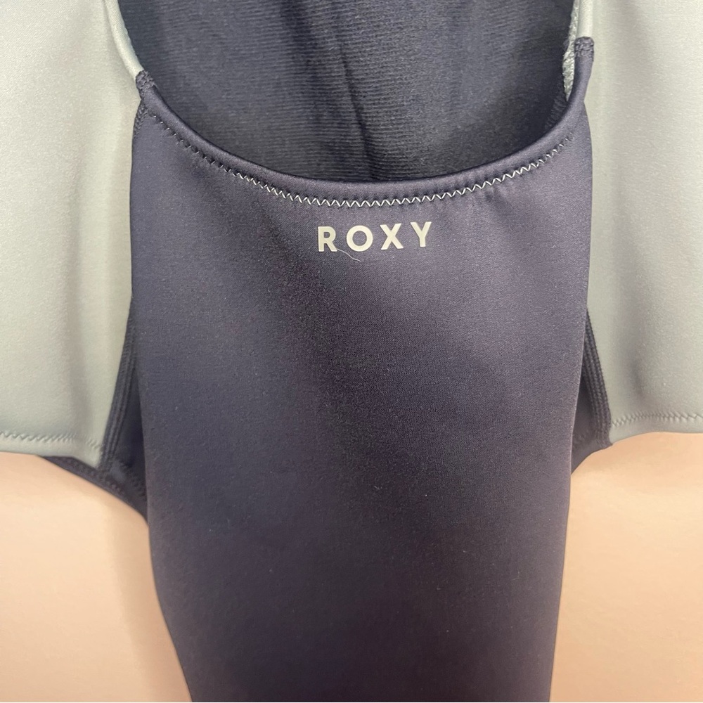 Roxy Black and Gray One Piece Swimsuit - Picture 2 of 5